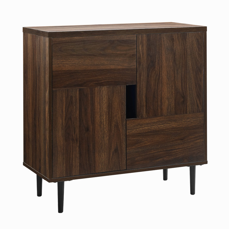 Regalado Sideboard, Dark Walnut/Navy