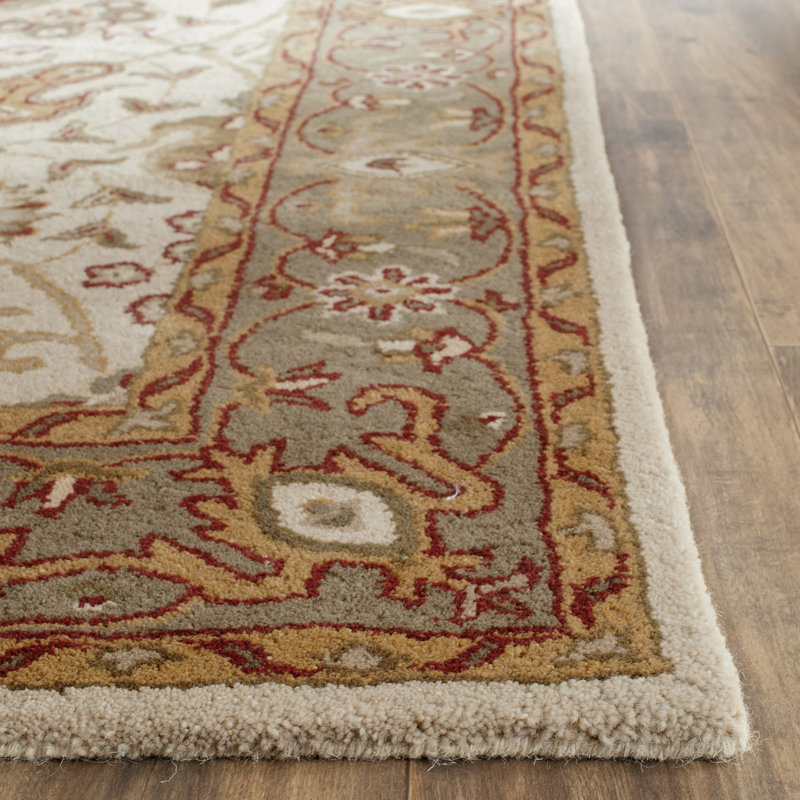 Tapis oriental en laine touffeté à la main Dunbar, Rectangle de 5 pi x 8 pi