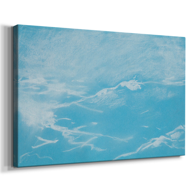 Paysage rétro - XLVI, H 33 po x l 49 po, Wrapped Canvas