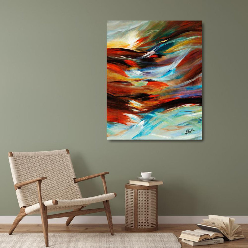 Art sur toile tendue par Brayden Studio® Douglass, Farrell Gallery: Moroccan Wind 2033229, H 34 po x l 28 po