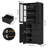 70.9"H Display cabinet with 3 drawers-107330600