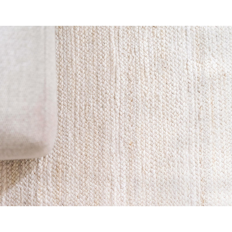 Tapis chindi tressé Ne Wilson, Rond 8 pi