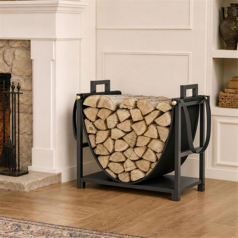 18.7'' W Steel Log Rack
