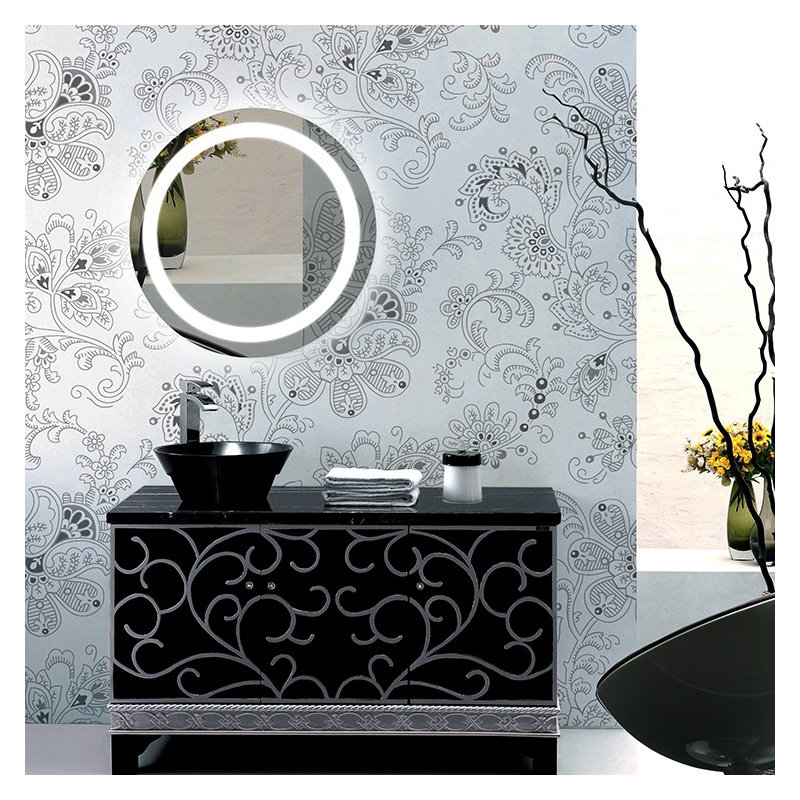 Miroir de salle de bain lumineux Meka