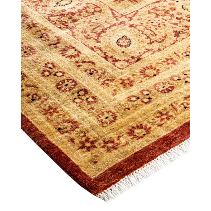 Classic One-of-a-Kind 9' 3" x 12' 4" Hand Knotted Area Rug