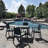 Resin Slatted Outdoor Dining Table-27276946-88591341