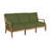 Haley Teak Outdoor Lattice Back Sofa