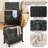Rolling Laundry Hamper with Handles-472003968