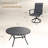 6-Person Outdoor Patio Dining Set With Swivel Chair-520372141