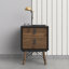 Levine Manufactured Wood Bedside Table-1223350561