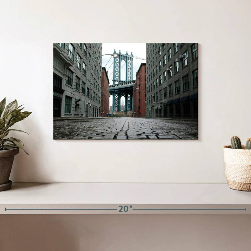 Sireci Cobbled Brooklyn Street NY, 8" H x 12" W