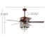 Cerritos 52'' Ceiling Fan with Light Kit