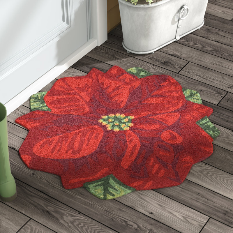 Anayssa Floral Kitchen Mat, Round 3'
