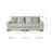 Jacilynn Upholstered 98'' Loveseat