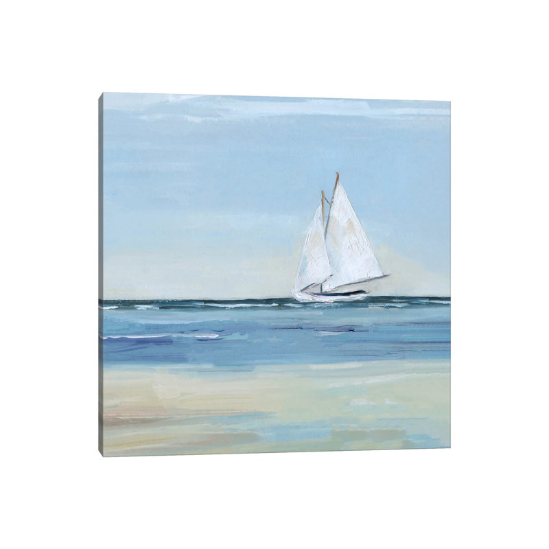 «Smooth Sailing», reproduction d'art murale encadrée, Toile tendue, Ne s’applique pas, H 12 po x l 12 po