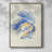 Betta II Framed Print - Solid Wood