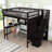 Idalina 1 Drawer Wood Loft Bed with Built-in-Desk, Shelves and Wardrobe-65696891-65696838