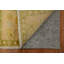 Tapis turc Oushak pêche douce et vert 2x3