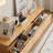 All solid wood storage TV cabinet-107653541