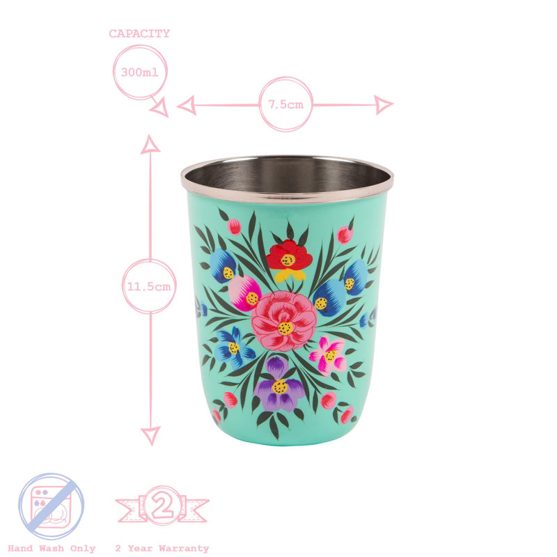  Picnic Tumblers, Mint, 300 ml.