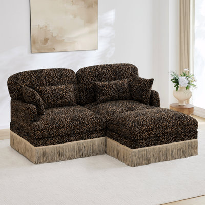 Canapé Comfy Chenille Leopard