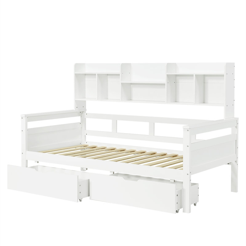 80 X 190cm Standard Bed Frame, White