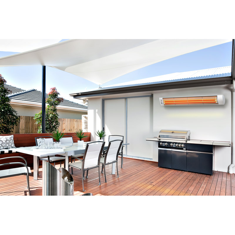 Chauffe-terrasse électrique 61V Eurofase, Blanc