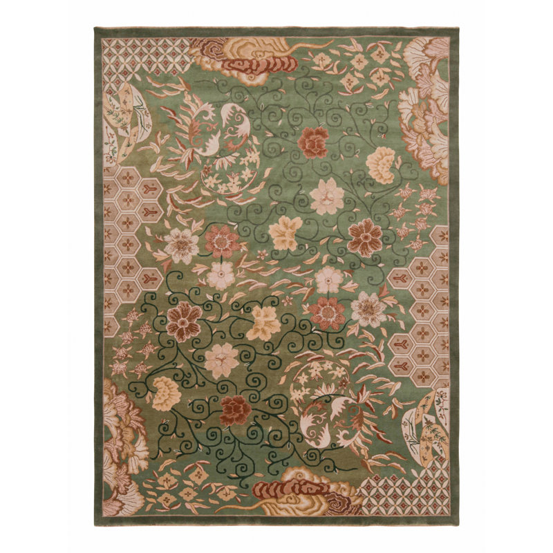 One-of-a-Kind Rectangle 8'9" X 11'10" Area Rug