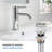 Cube 2-handle Bathroom Faucet with Drain Assembly-83653103