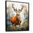 Black Floater Framed