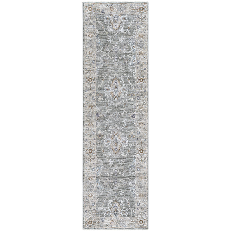 Mathewson Oriental Indoor Rug, Runner 2'2" x 7'7"