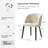 Kanalu Modern Dining Chair With Solid Wood Legs-43455606-43455604