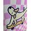 Rideau de douche en polyester avec crochets