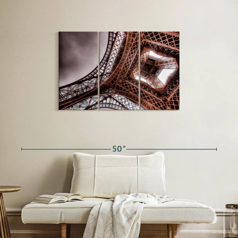 Eiffel Tower Latticework, 24" H x 38" W