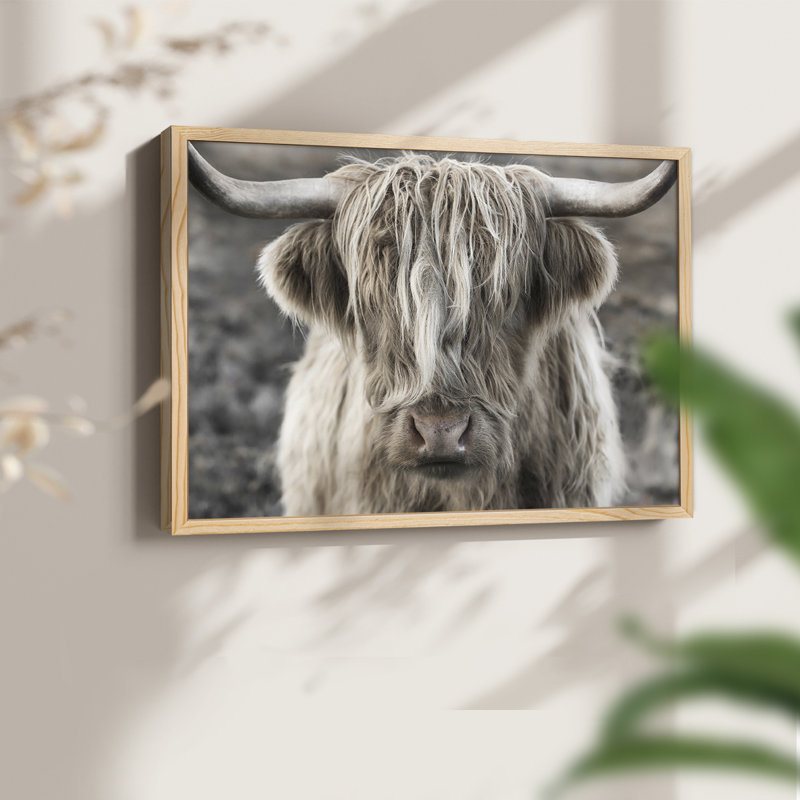 Highland Skye -Framed Print - Restickable, Natural, 22" H x 28" W