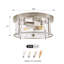 Plafonnier encastré 2 lumières Alixandra-466322102
