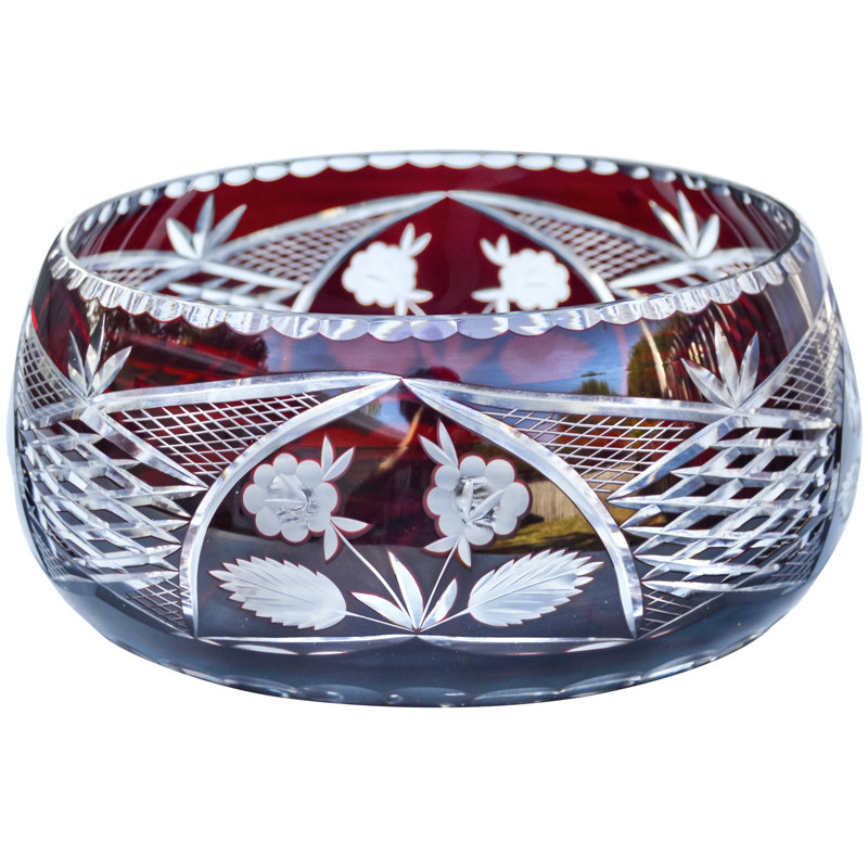 Handmade Crystal Decorative Bowl