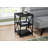 Accent Table With X-Shaped Design-1510954898