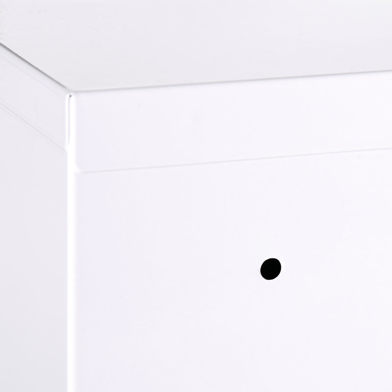 Armoire à pharmacie murale verrouillable en acier 16 po x 21 po à 3 niveaux