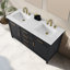 Meuble-lavabo double 60 po Reajean-103923384
