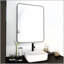 Cadre de salle de bain en aluminium noir