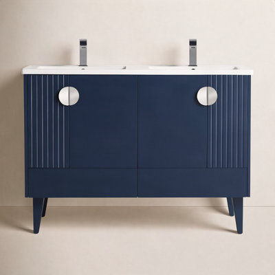 Saimah 47.25'' Double Bathroom Vanity