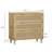 3-Drawers Rattan Storage Cabinet Rattan Drawer (Set Of 2),For Bedroom,Living Room,Dining Room And Hallways-1055463945