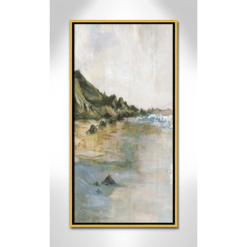 «Cordoba Tide’s Edge» par, H 31,5 po x l 16,5 po, Doré