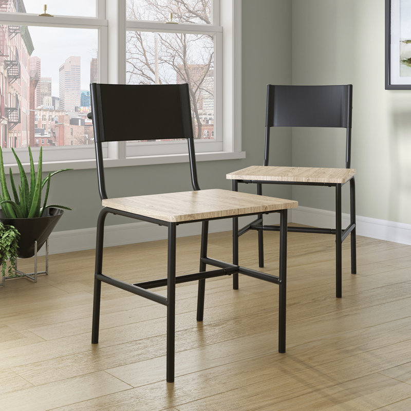 32.441'' H Dining Chair, Black