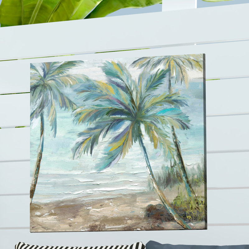 Décoration murale d'extérieur Coastal Palm 2