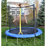Backyard 8' Round Trampoline with Safety Enclosure