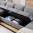 Chenille Sectional Sofa