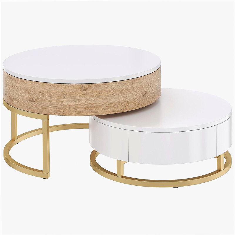 Tables basses gigognes à 2 tiroirs Modern Modern