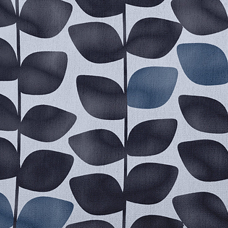 Coussin intérieur / extérieur Leaves and Branches, Carré, Bleu brumeux, H 18 po x l 18 po